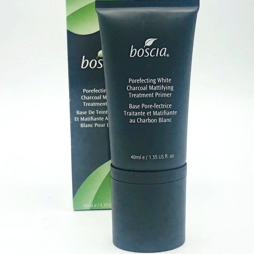 NWT BOSCIA Porefecting Primer White Charcoal Mattifying Treatment